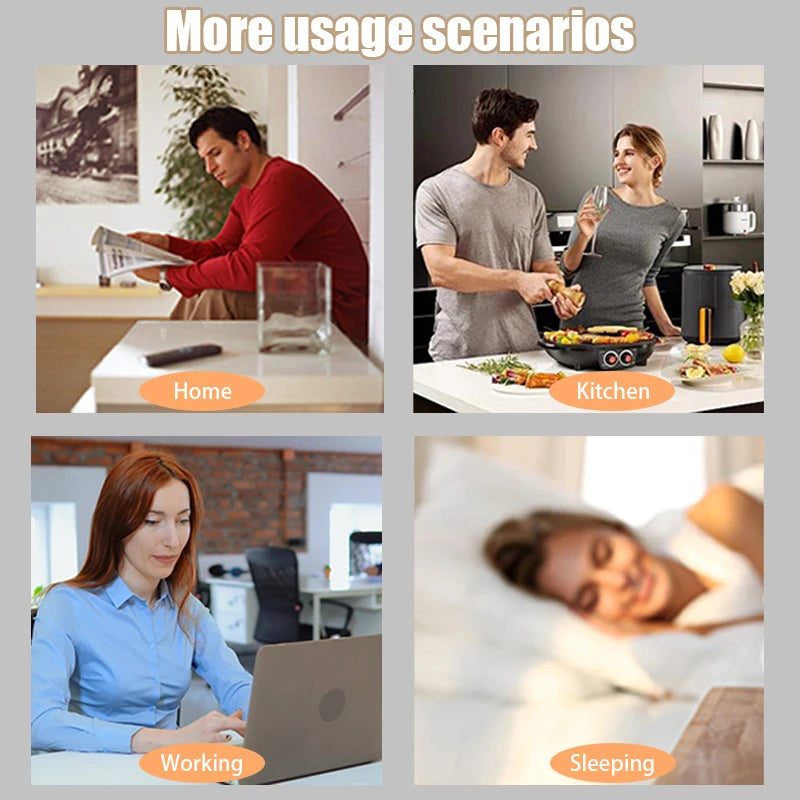 Stay prepared and comfortable anywhere with this solar powered multifunctional device from HUANJI.