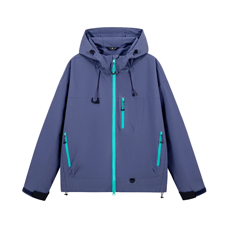 Unisex Hiking Jacket Waterproof Autumn Windbreaker Ourdoor Hooded Coats Women New Jacket Men Fishing Camping Climbing Coats