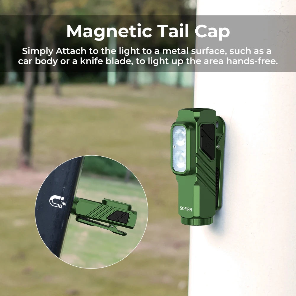 Sofirn brings you the Mini ST10, a compact, high powered EDC flashlight designed for everyday carry, outdoor adventures, and emergency use, offering long battery life, USB C charging, and versatile lighting modes in a single pocketable package.