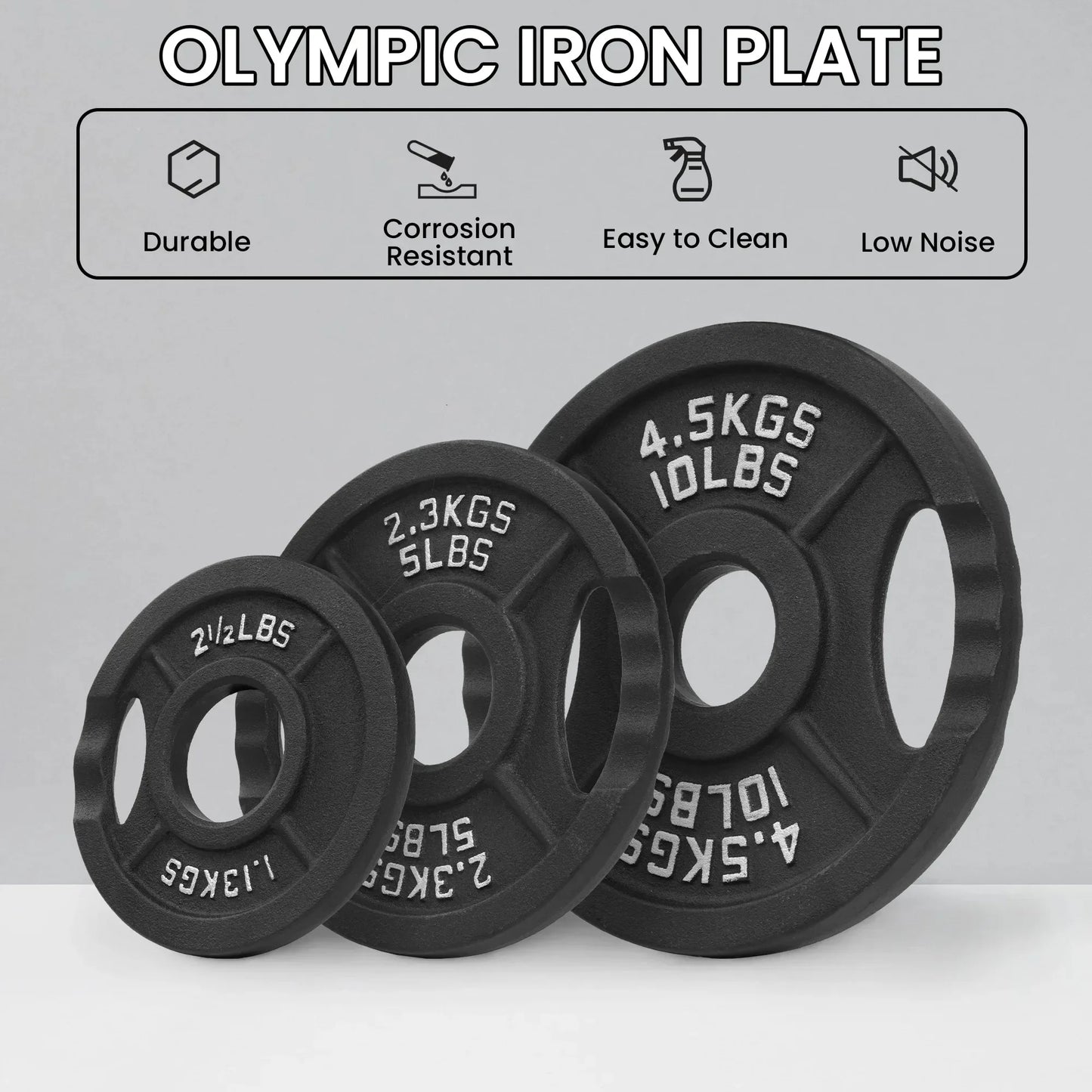 Turn your workouts into stronger, more consistent sessions with these durable cast iron weight plates built to last, designed to withstand heavy training and daily use, engineered for consistent performance across cross training and power routines.