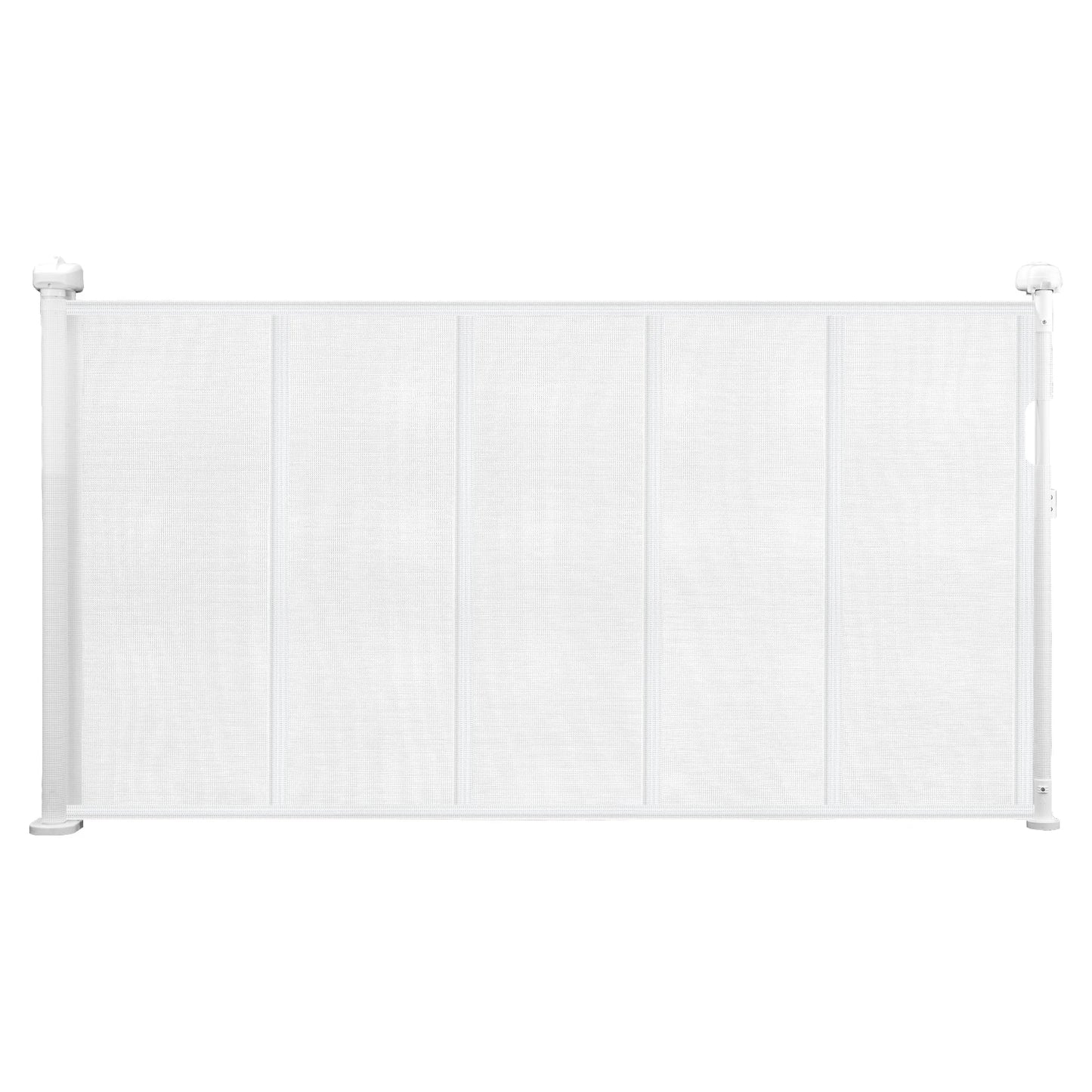 SucceBuy Retractable Baby Gate 55/71/110in Wide Mesh For Kids Pets 34in Tall