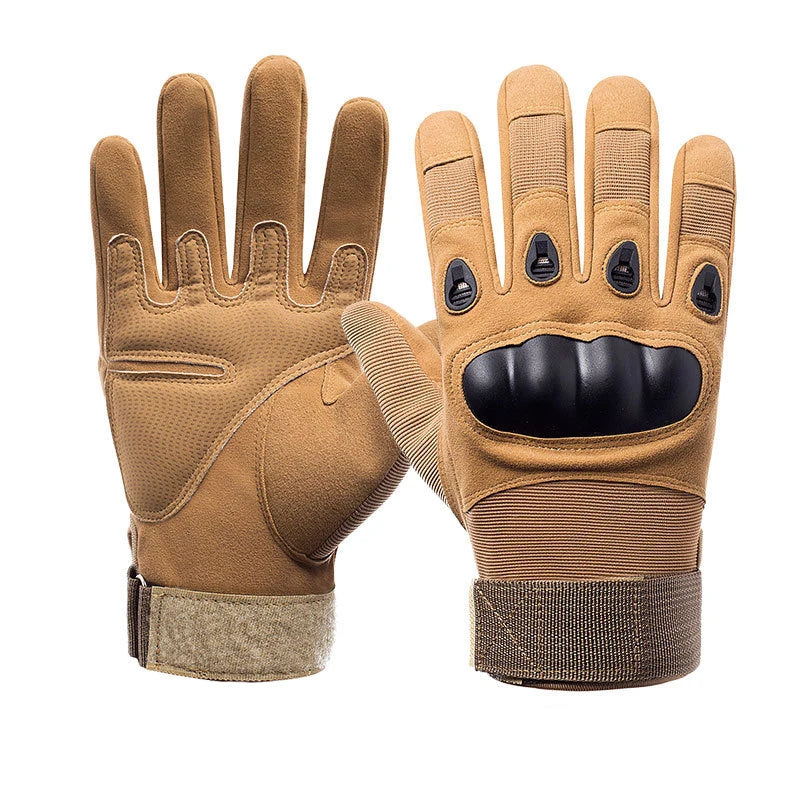 Outdoor Fingerless Gloves Hard Knuckle Paintball Airsoft Hunting Combat Riding Hiking Half Finger Gloves