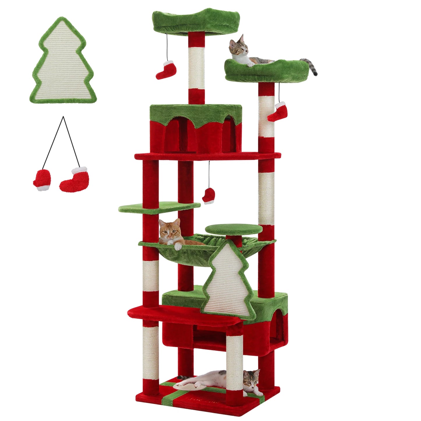 PAWZ Road presents a large cat tree and tower that turns indoor play into a vertical adventure for your cat.