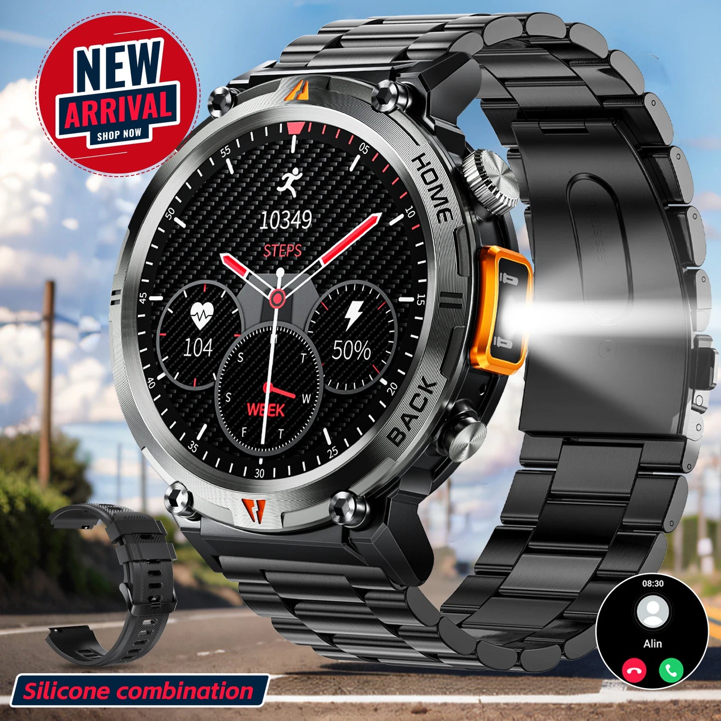 Step into smarter everyday living with the LaNikar KE3 Bluetooth Smart Watch that keeps up with your pace and style.