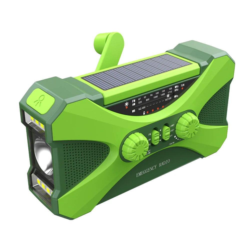 Be ready for power outages or outdoor adventures with this all-in-one portable emergency radio and power tool, built for reliability, versatility, and peace of mind anywhere, anytime.