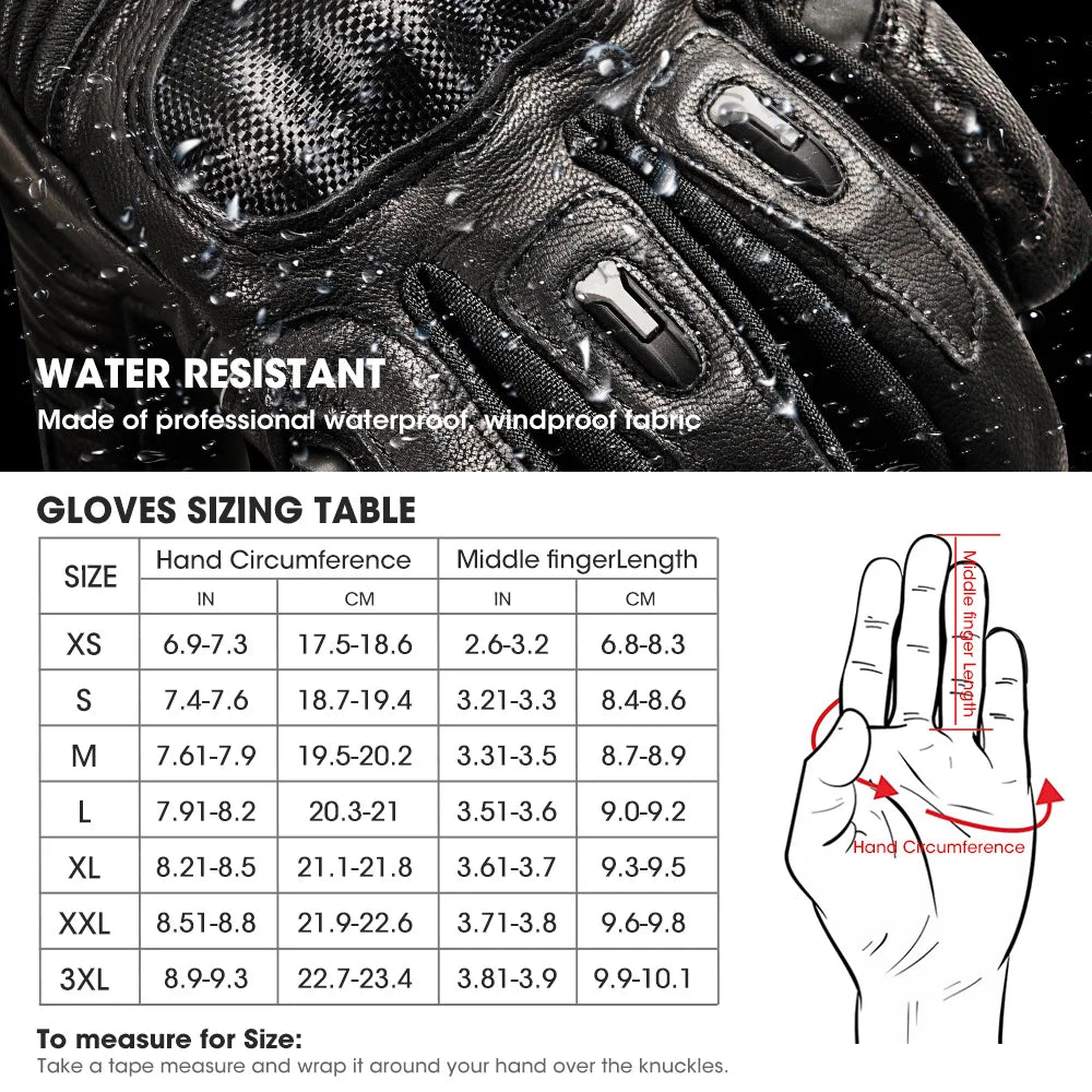 Stay warm and confident on every cold ride with Snow Deer waterproof heated gloves built for snowmobiling, skiing, and winter adventures, no matter the trail, weather, or duration.