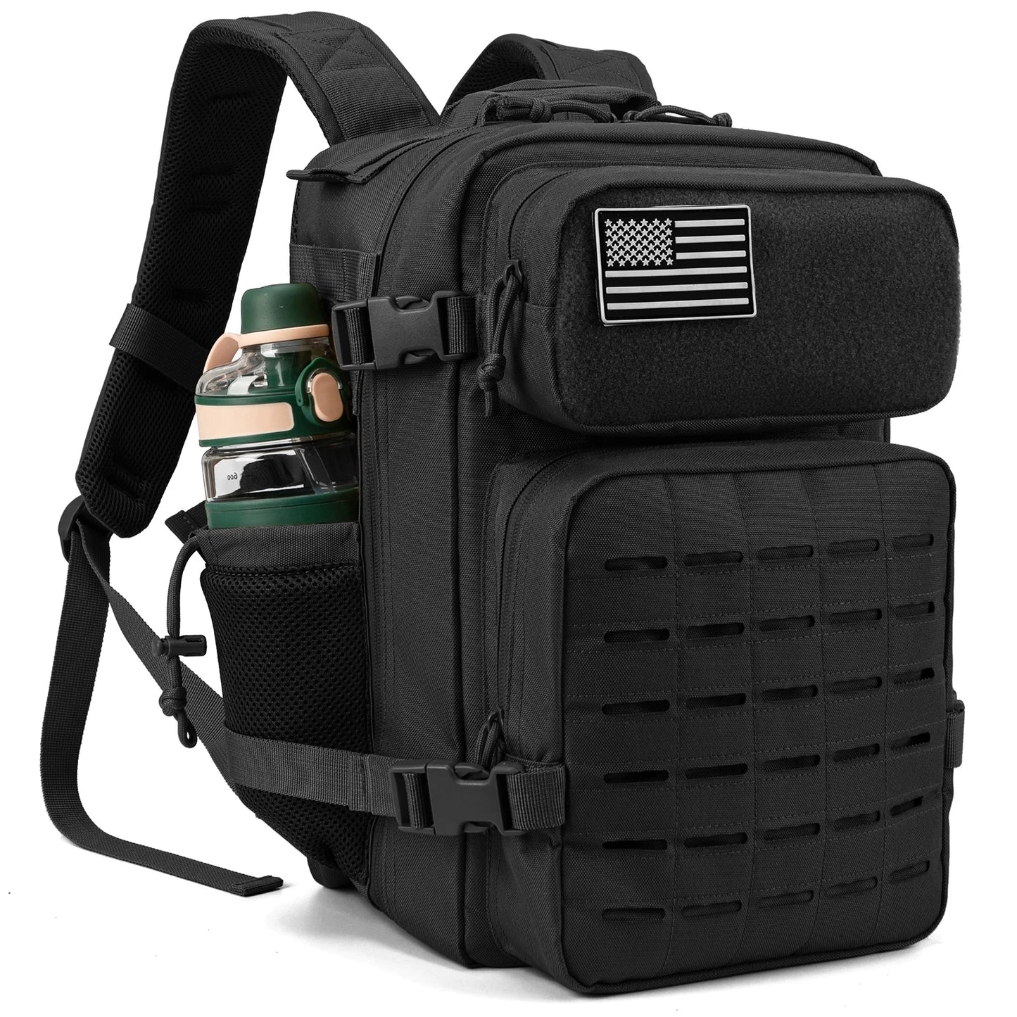 You get a reliable 25L tactical backpack designed for everyday adventures and weekend getaways.