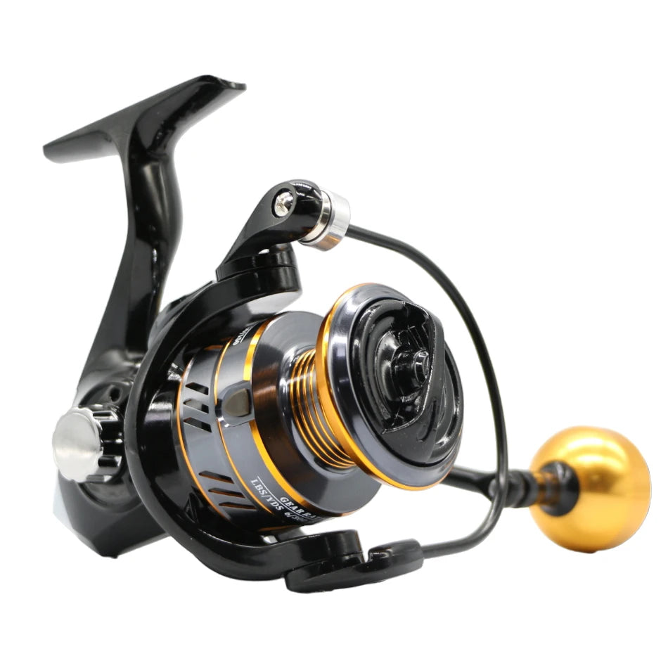 Rooblinos Spinning Fishing Reel 10Kg Max Drag High Speed Metal Body