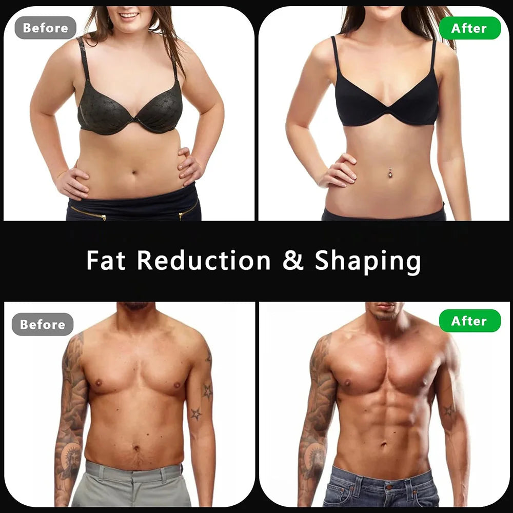 Experience a firmer core with Brangdy EMS Muscle Stimulator, a portable belt that tones abs and elevates your fitness routine.