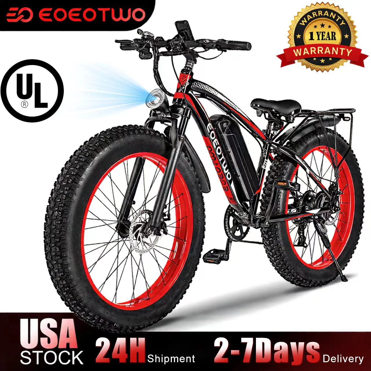 Experience the power and versatility of the EOEOTWO E01 electric bike, a capable adults' ride engineered for speed, range, comfort, and all-terrain confidence on city streets and backcountry trails.