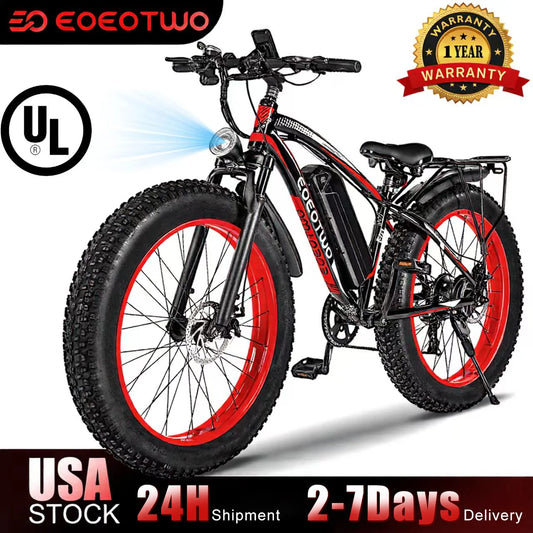 Experience the power and versatility of the EOEOTWO E01 electric bike, a capable adults' ride engineered for speed, range, comfort, and all-terrain confidence on city streets and backcountry trails.