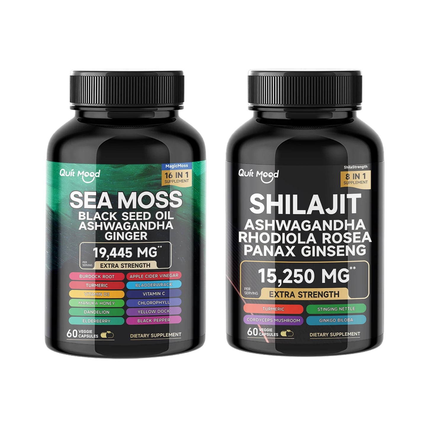 Quit Mood presents a powerful Sea Moss and Shilajit bundle to elevate daily vitality.