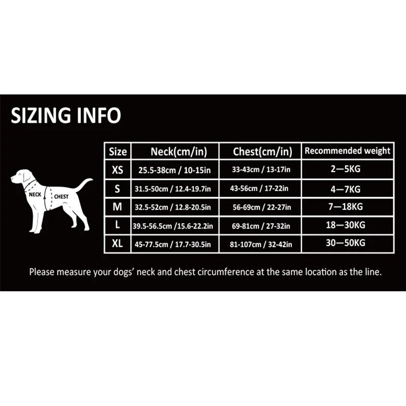TrueLove CN Reflective Nylon Dog Harness No Pull Adjustable Vehicle Harness