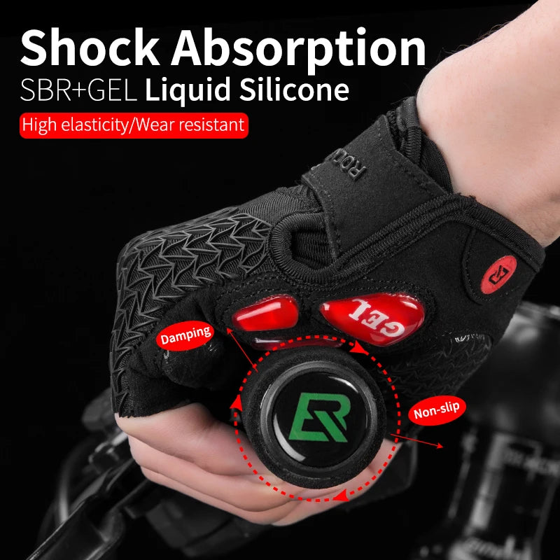 ROCKBROSCN brings you a glove that enhances grip and comfort on every ride, engineered for cyclists who demand protection, performance, and all-day comfort.