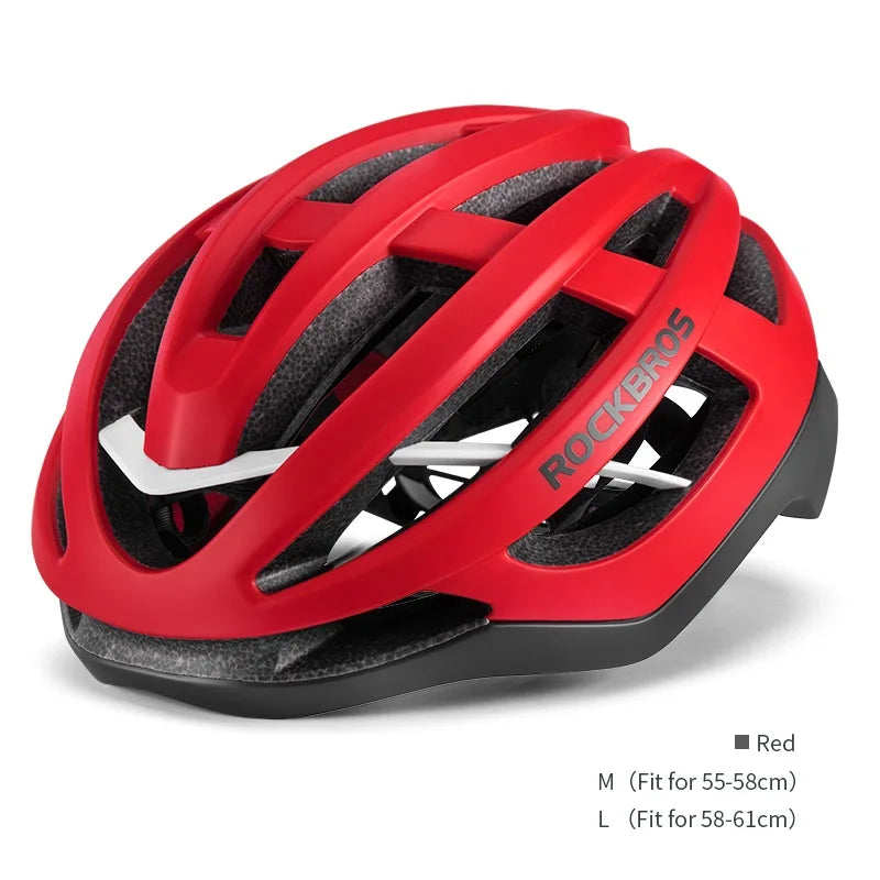 RockBros Breathable Ultralight Bicycle Helmet Integrally Molded Road Bike