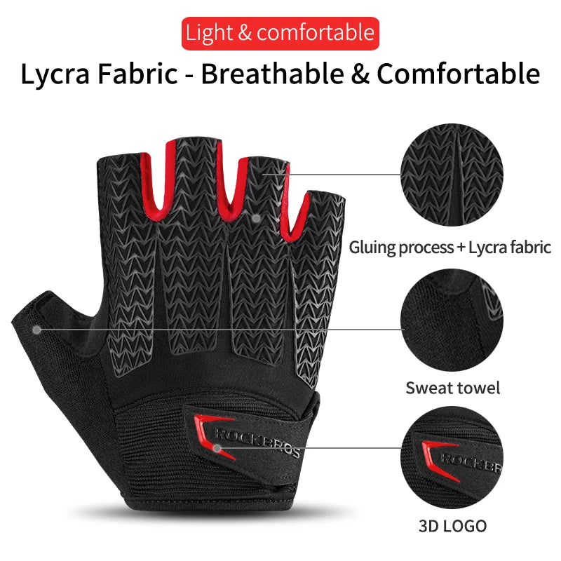 ROCKBROSCN brings you a glove that enhances grip and comfort on every ride, engineered for cyclists who demand protection, performance, and all-day comfort.