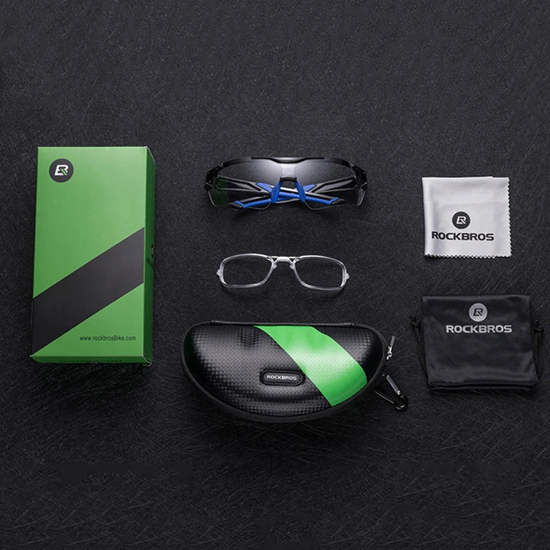 See clearly on every ride with ROCKBROS cycling glasses that adapt to light, speed, and every road you conquer.