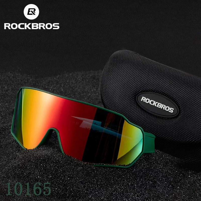 Experience sharp, glare-free vision on every ride with ROCKBROS polarized cycling glasses, engineered for your performance, comfort, and reliable all-day wear.