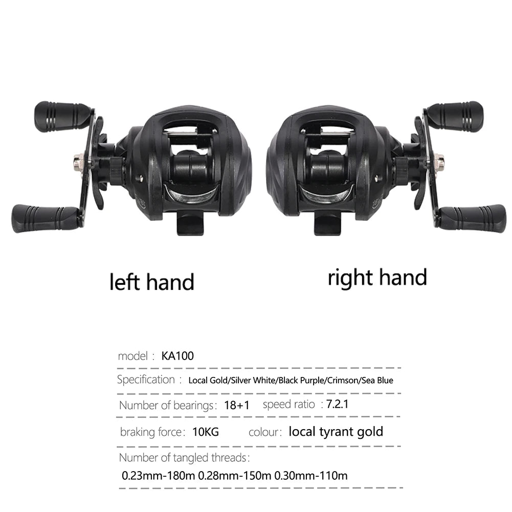APWIKOGER Baitcasting Reel delivers precise casting and reliable control for saltwater and freshwater pursuits.