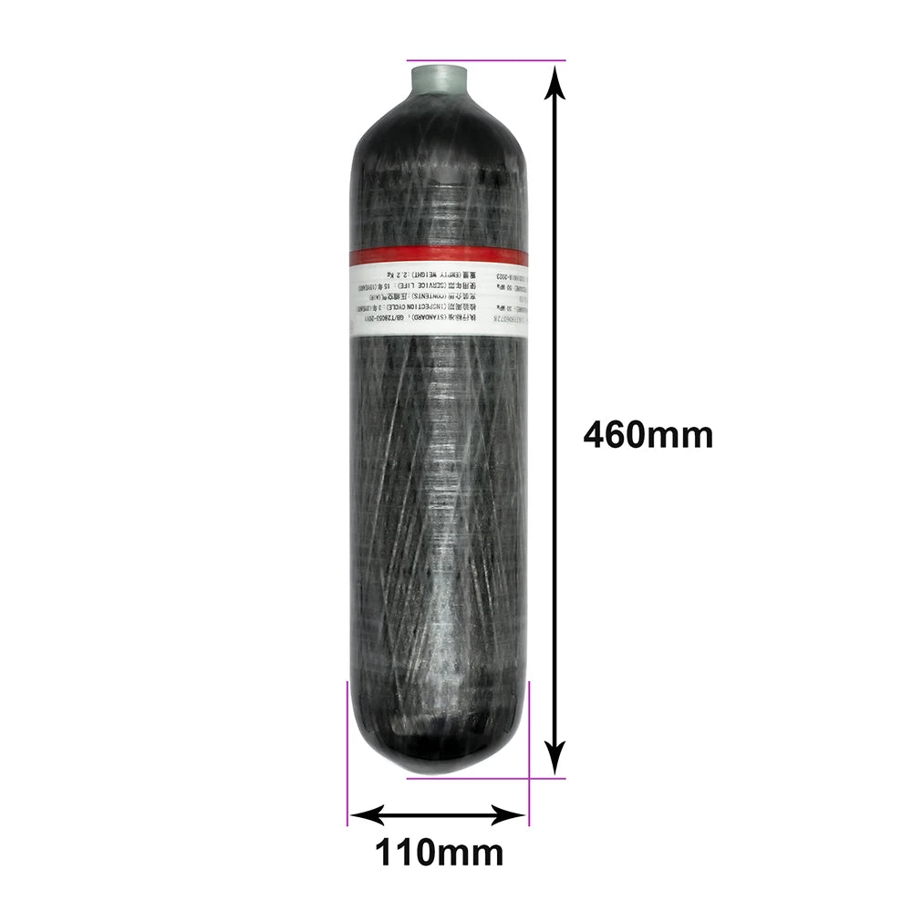 Tuxing delivers a reliable 3L Carbon Fiber Cylinder that elevates your deep‑sea adventures with confident high‑pressure performance.