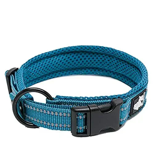 TrueLove Nylon Adjustable Padded Reflective Dog And Cat Collar TLC5011