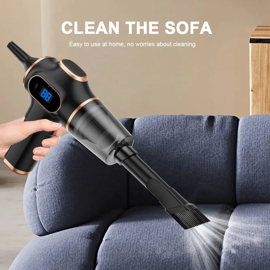 Let ABS empower your cleaning routine with this high power, cordless car vacuum that tackles dirt, crumbs, and pet hair anywhere, so your vehicle stays spotless.