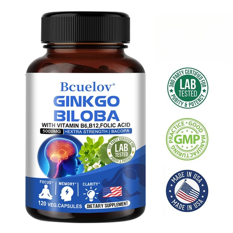 Experience sharper memory and clearer focus with Ginkgo Biloba 5000 Mg Extra Strength from Shandong run'an Biotechnology Co., Ltd, formulated to support mental performance and everyday clarity.