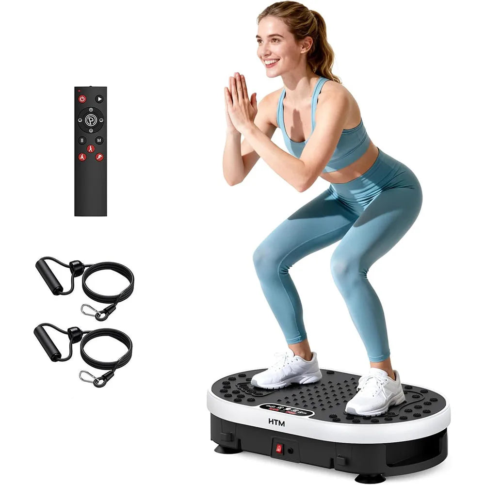 Vibration Plate Exercise Machine with 120 Speeds and 9 Preset Programs