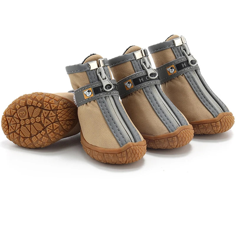 Experience cozy protection and reliable grip for every outdoor adventure with NONECN dog booties.