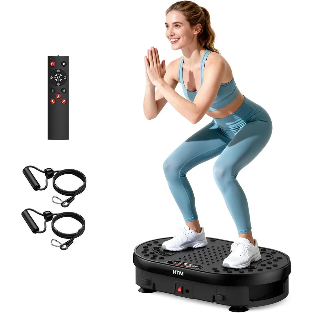 Vibration Plate Exercise Machine with 120 Speeds and 9 Preset Programs