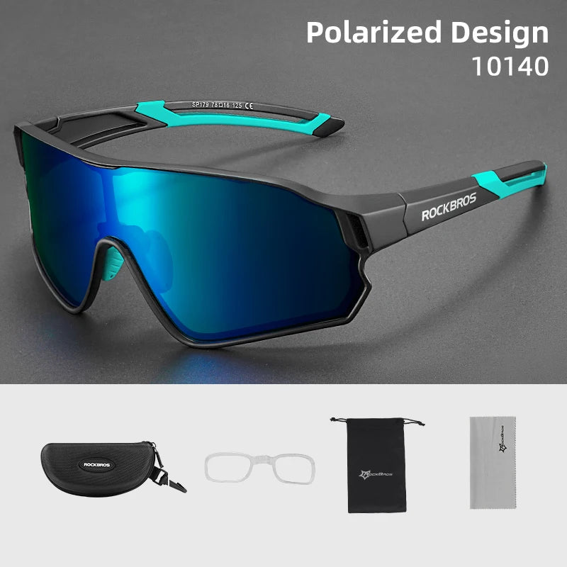 Experience crystal clarity, all‑day comfort, and confident sun protection with ROCKBROS polarized UV400 sunglasses designed to perform from city streets to rugged trails.