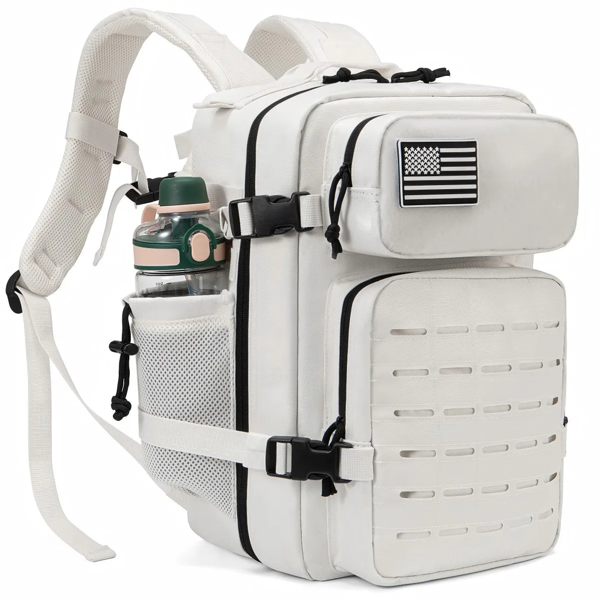 You get a reliable 25L tactical backpack designed for everyday adventures and weekend getaways.