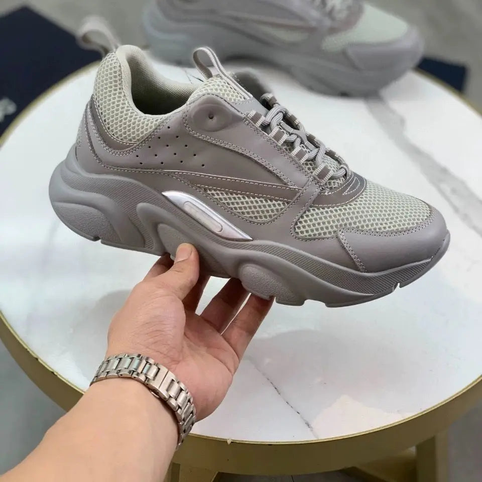 Men's Running Shoes Cushioned Road Sneakers Thick Soles Casual Jogging