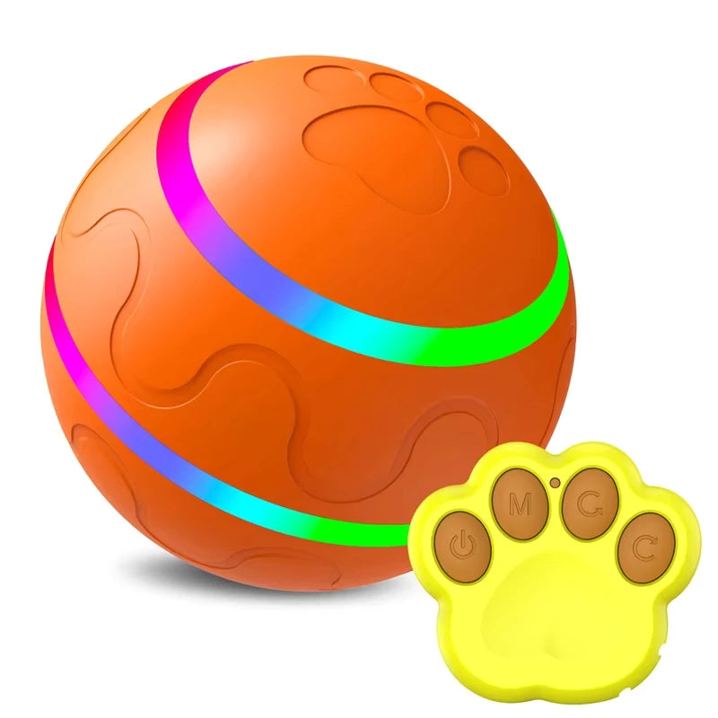 MeowMeows Active Rolling Ball For Dogs USB Rechargeable 2Point2Inch Toy