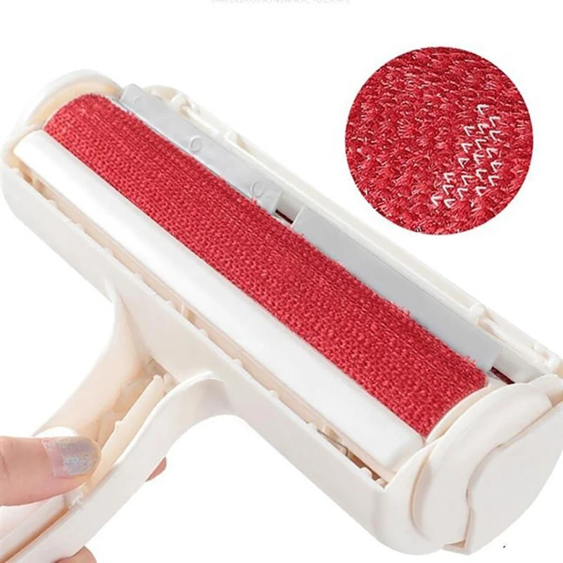 Tackle pet fur fast with our Pet Hair Remover Roller—powerful, reusable, and designed to tackle fur on every surface.