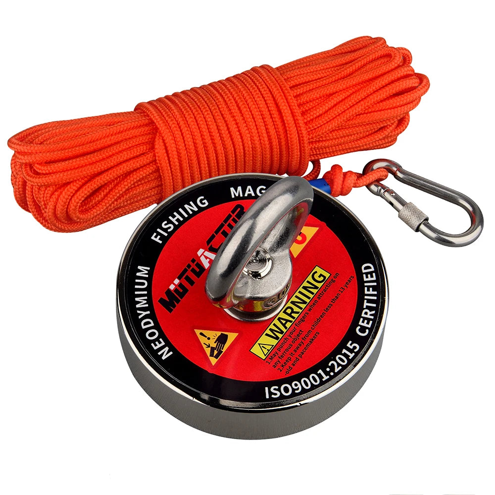 Powerful salvage magnet set from AMAZING-MAG delivers serious grip for heavy-duty recovery tasks.