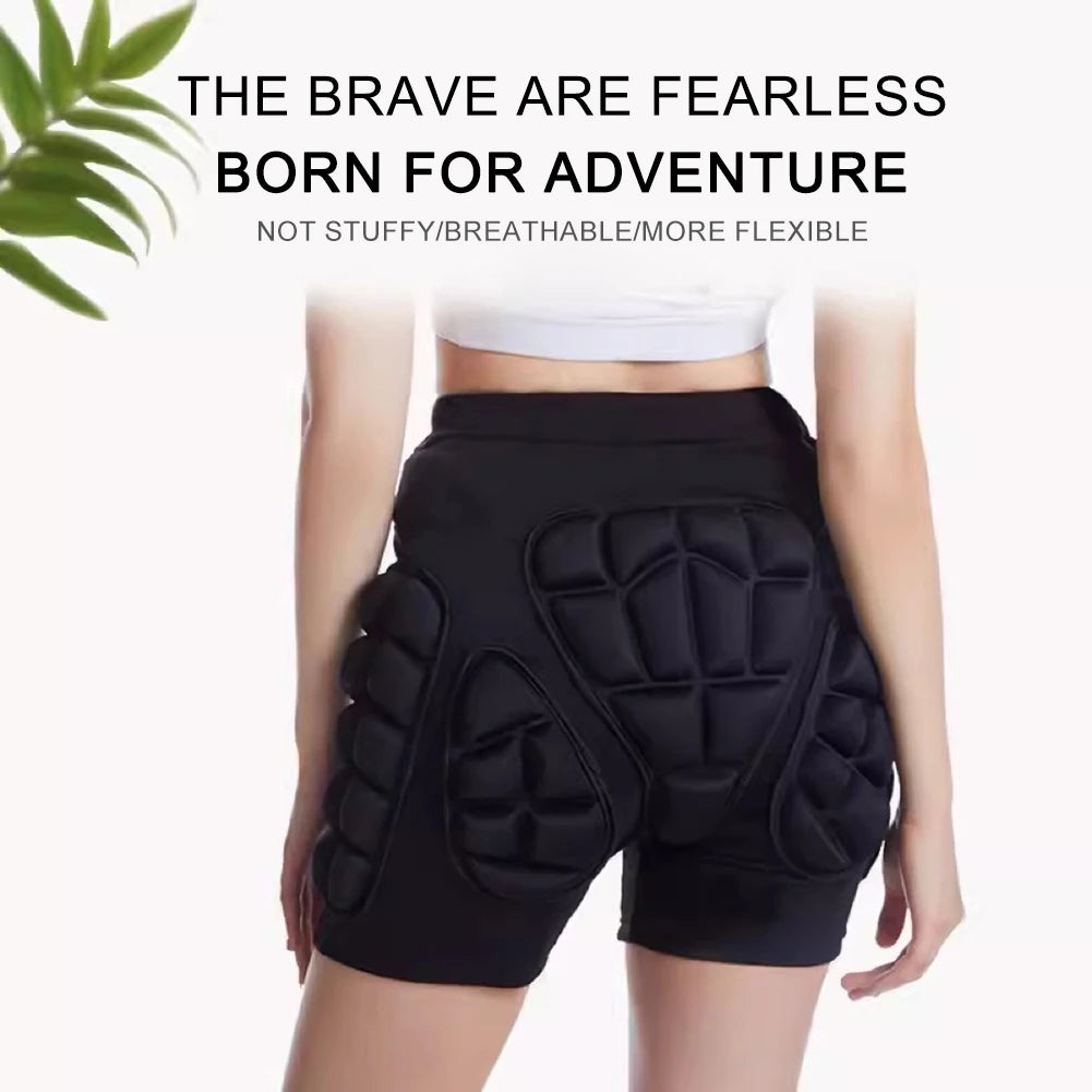 NONECN brings you durable, 3D protective padded shorts for winter sports, giving you confident protection on every run.