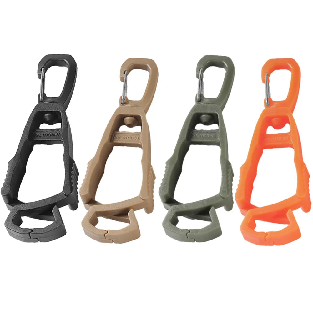 1-5Pcs Glove Clip Hanger Safety Glove Holder Plastic Working Gloves Clip Work Clamp Safety Work Glove Guard Multifunctional Tool