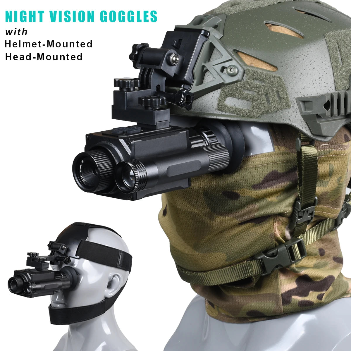 Take control of your night hunts with the Megaorei NK006 Helmet Night Vision Monocular, built for stealth, range, and reliability.