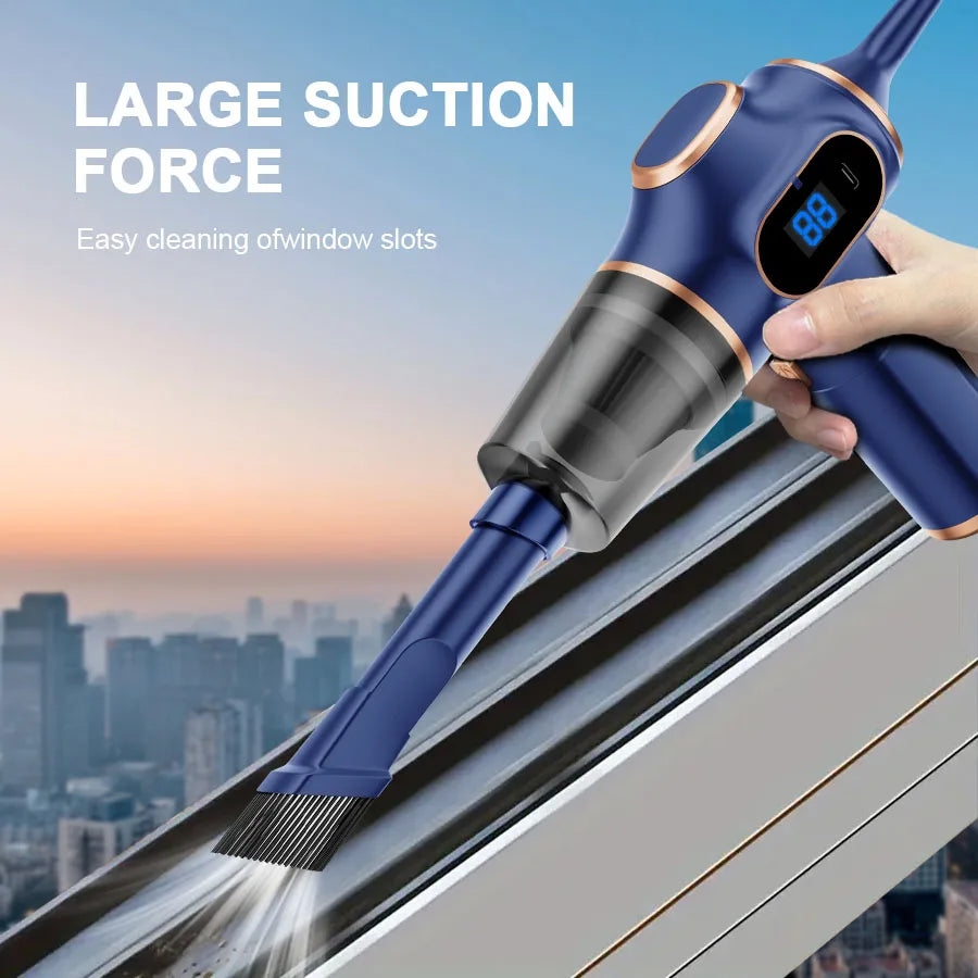 Let ABS empower your cleaning routine with this high power, cordless car vacuum that tackles dirt, crumbs, and pet hair anywhere, so your vehicle stays spotless.