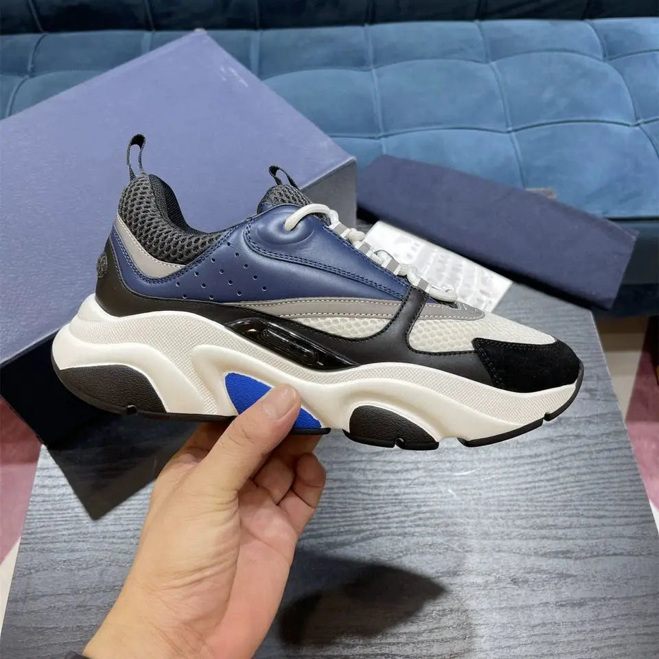 Men's Running Shoes Cushioned Road Sneakers Thick Soles Casual Jogging