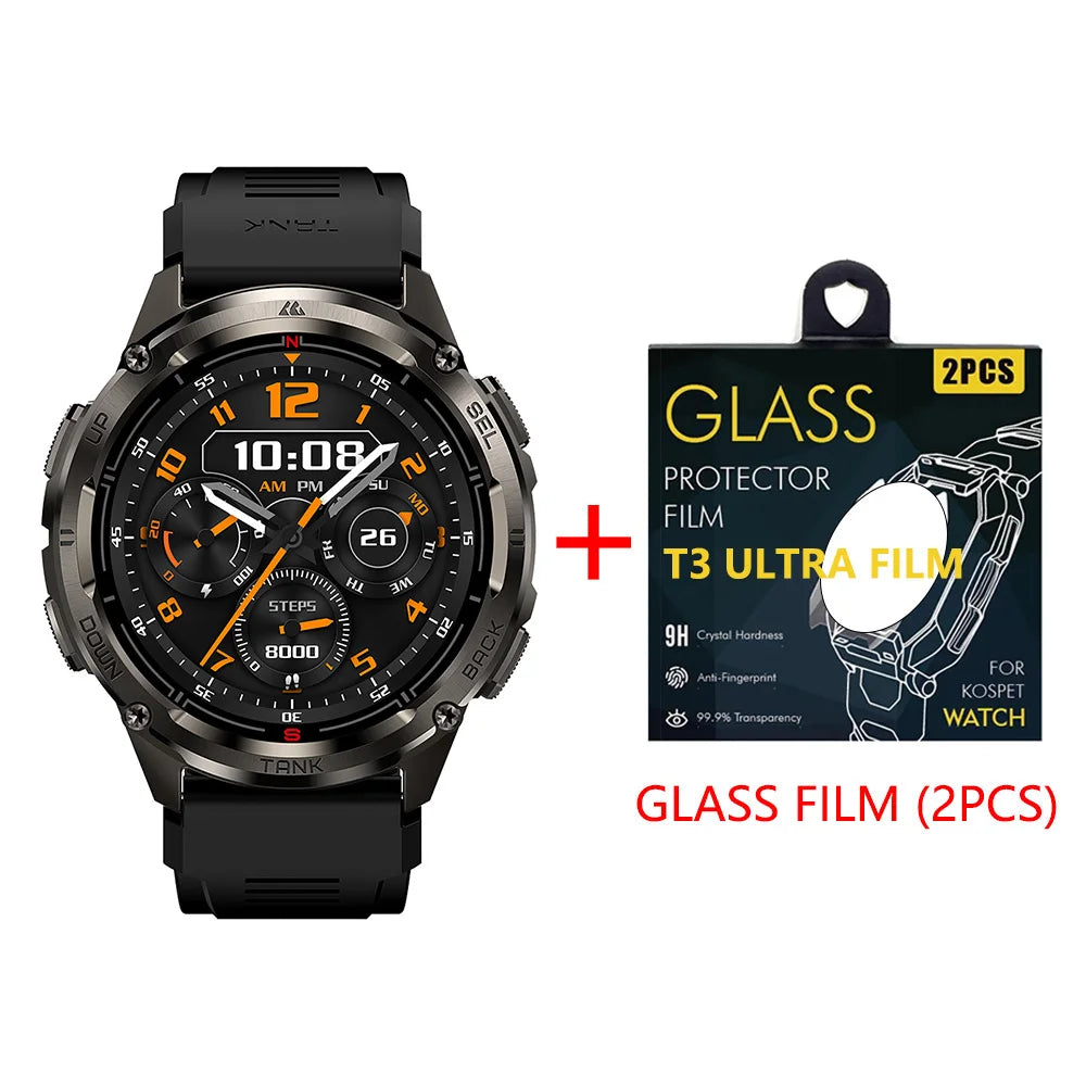 Meet the KOSPET TANK T3 Ultra 2 GPS Smart Watch, built for rugged performance, precise tracking, and everyday reliability.