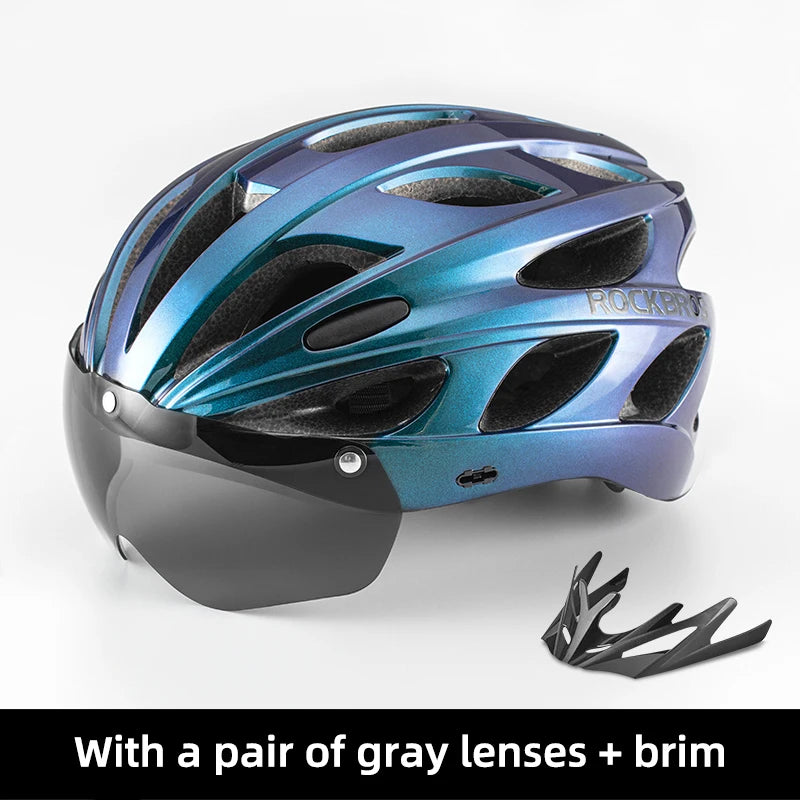 Ride with confidence and comfort with the ROCKBROS bike helmet, engineered for serious protection on road and trail.
