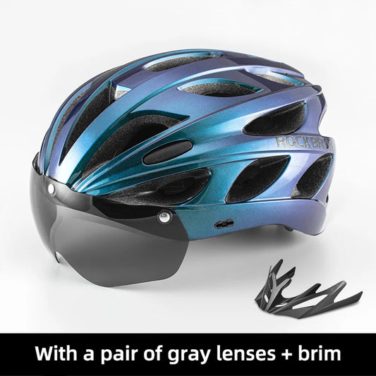 Ride with confidence and comfort with the ROCKBROS bike helmet, engineered for serious protection on road and trail.