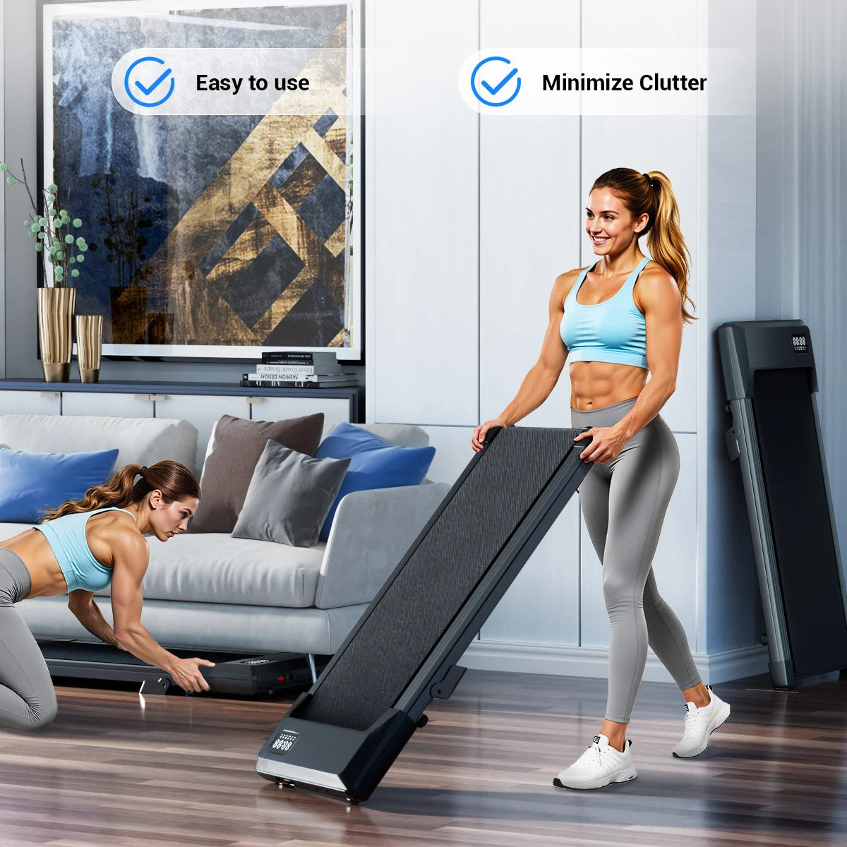 Transform your routine with a compact under-desk treadmill that brings powerful walking into your day.
