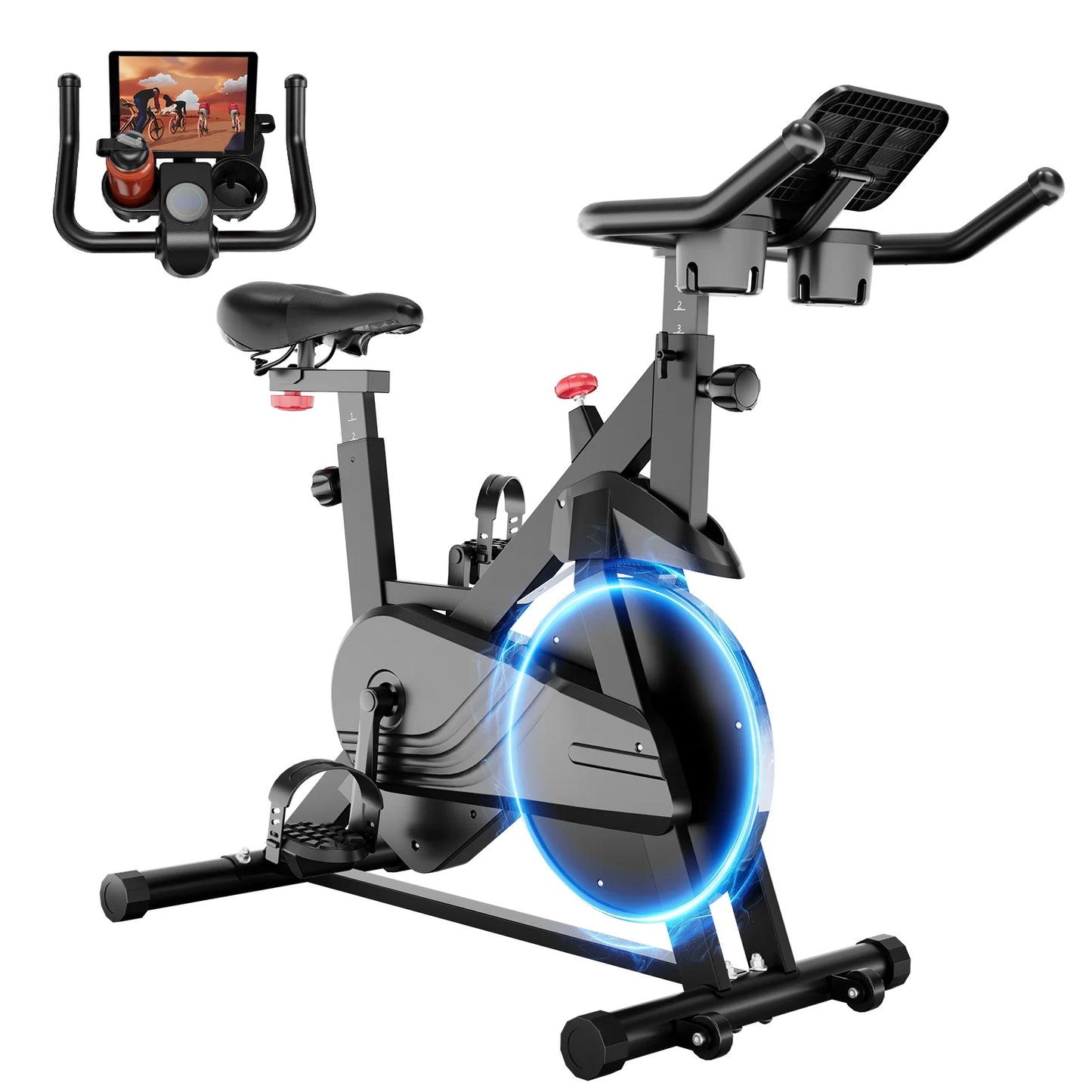 Transform your home workouts with the Superun magnetic resistance bike for powerful, peaceful, and sustainable training at any hour.