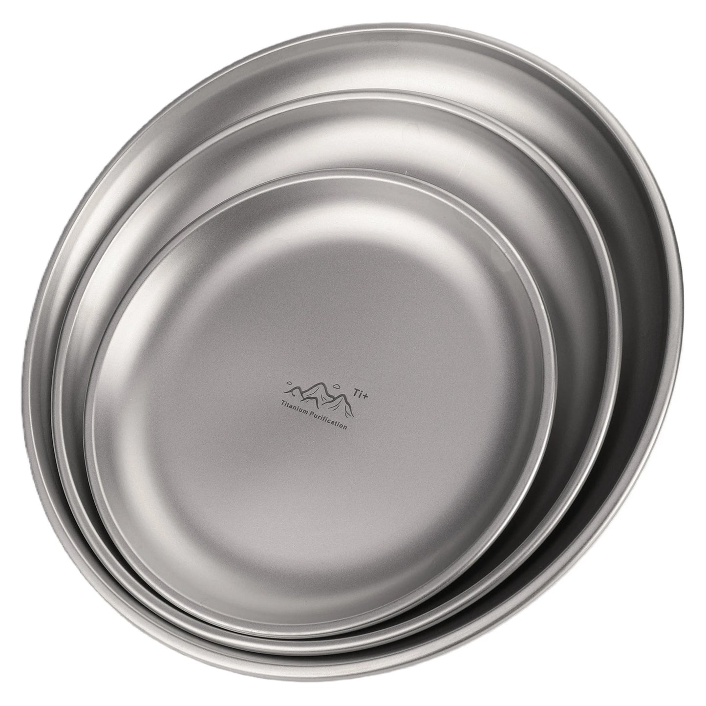 Shunmaii Titanium Purification Plate Rustproof Portable Travel Tableware