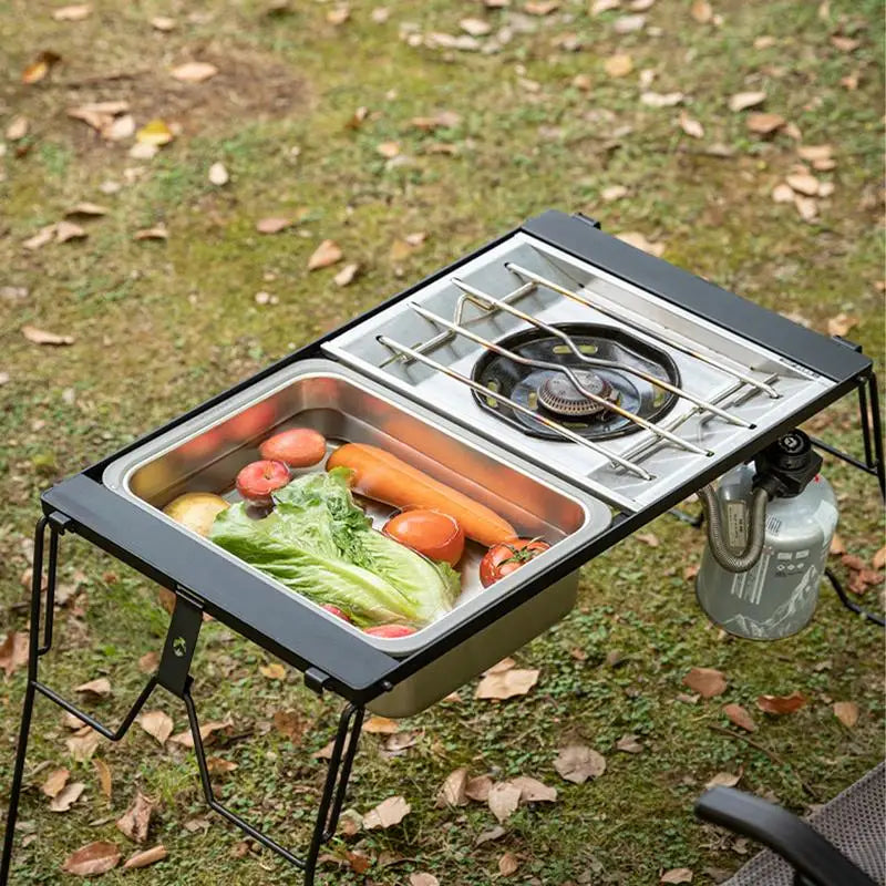 Dikecloud IGT Table Sink Stainless Steel Portable Vegetable Washing Sink