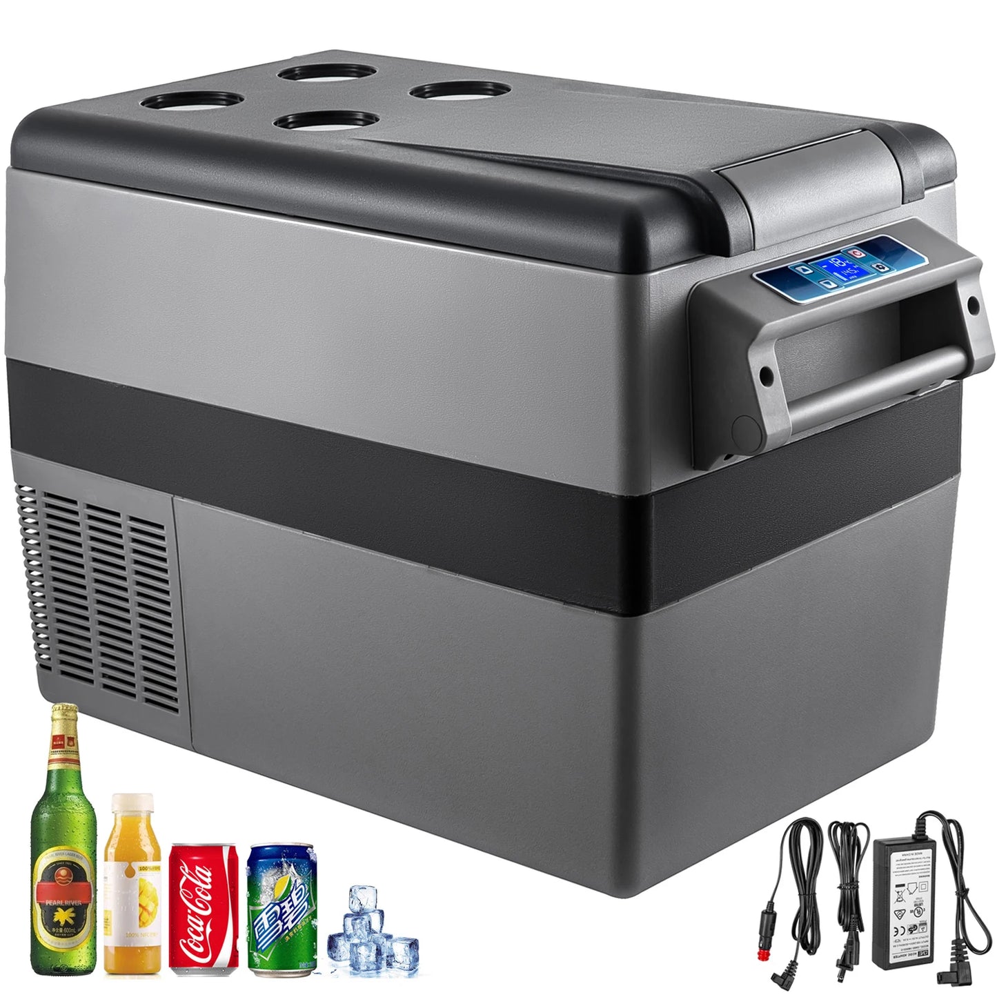 Stay refreshed on every adventure with the VEVOR car refrigerator that keeps your drinks and meals perfectly cold anywhere you roam.