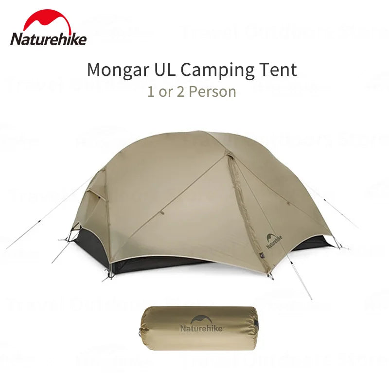 Experience reliable shelter wherever you roam with the Naturehike Mongar UL camping tent, a featherweight, all season companion built for rugged outdoor use.